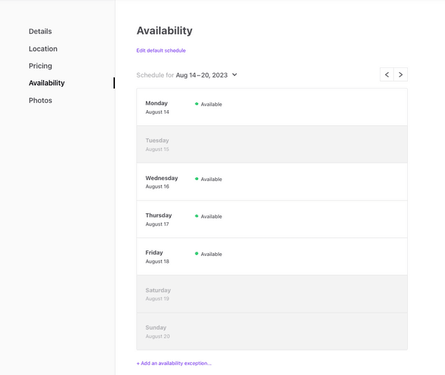 create-listing-per-day-availability